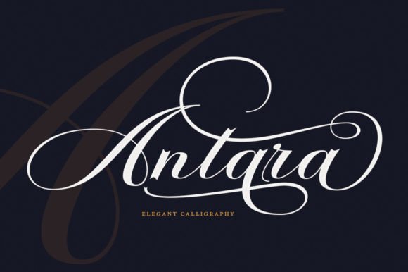 Antara Script: A Modern Classic for Elegant Design
