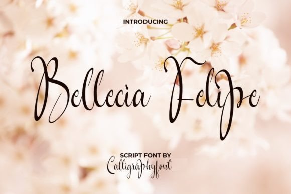 Bellecia Felipe: A Font That Whispers Luxury and Confidence