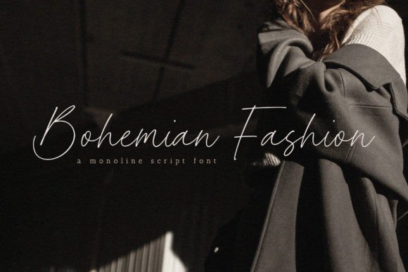 Bohemian Fashion: A Handwritten Script for Creative Brands