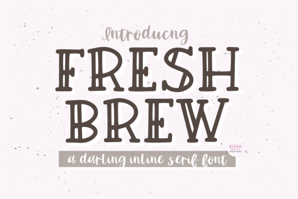 Fresh Brew: Crafting Authenticity with a Rustic Script