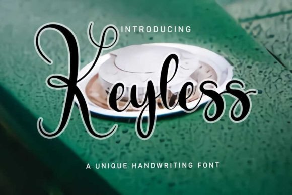 Keyless: Unlocking Creativity with an Elegant Script Font