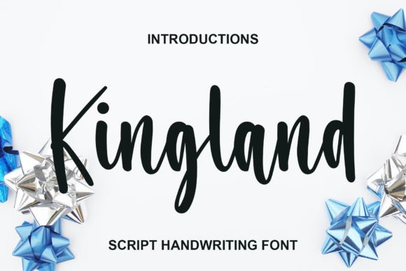 Kingland: A Script Font for Modern Branding Projects