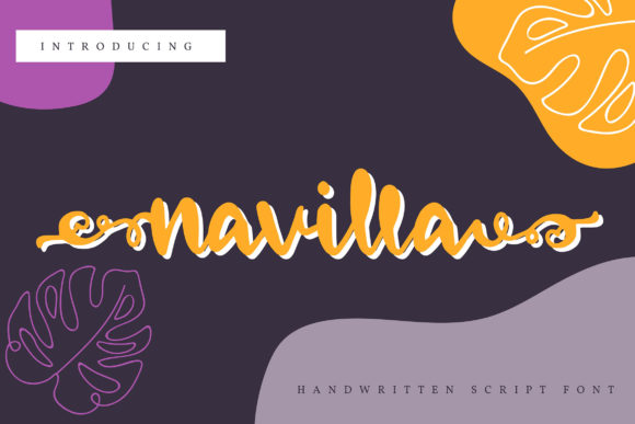 Navilla: Elevating Your Brand with Elegant Script Typography