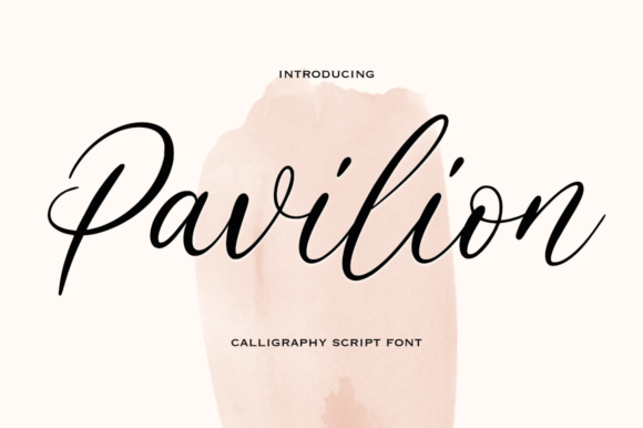 Pavilion Script: A Modern Calligraphy Font for Authentic Branding