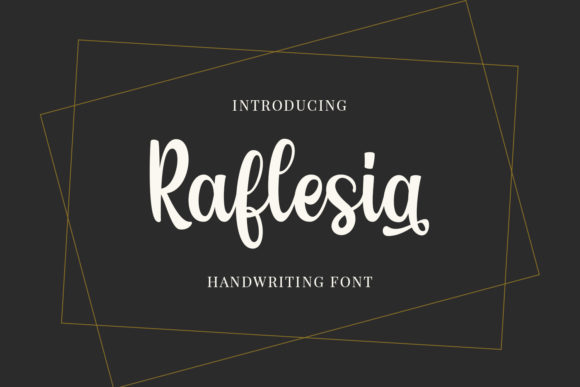 Raflesia: Blending Timeless Calligraphy with Modern Design Needs