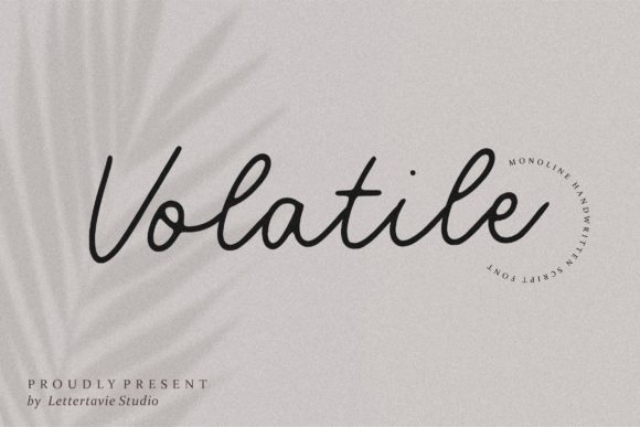 Rediscovering Playful Nostalgia with the Volatile Typeface