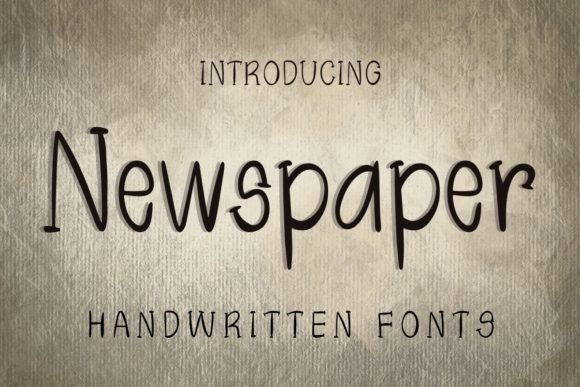 The Timeless Allure of the Newspaper Script Font